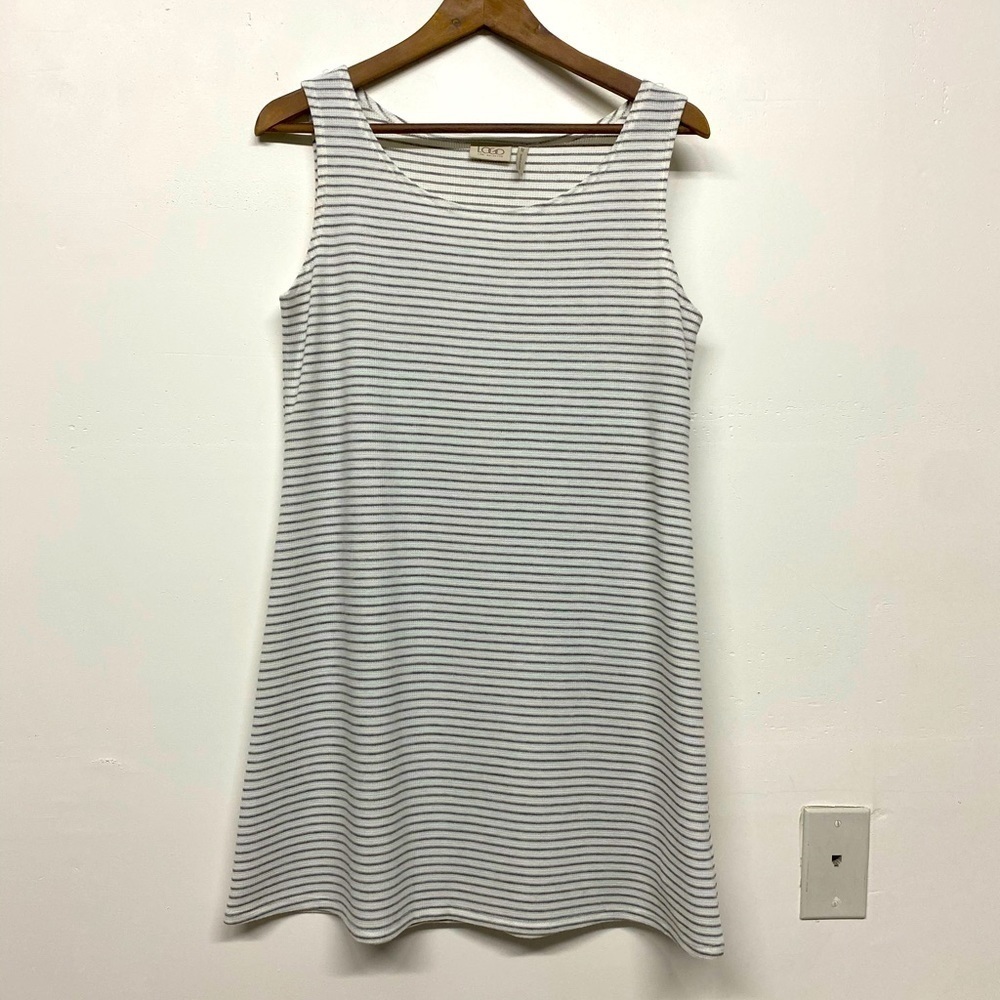 LOGO by Lori Goldstein Shift Dress, M